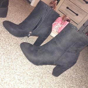 Black booties